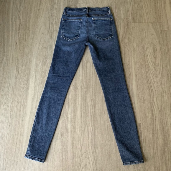 FRAME Le High Skinny Stretch Pelton Jeans Sz 25 - Picture 7 of 10